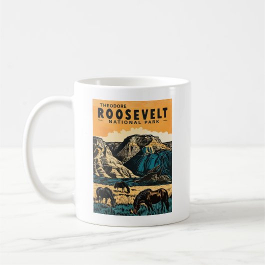 Theodore Roosevelt Nationalpark Kaffeetasse (Links)