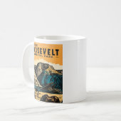 Theodore Roosevelt Nationalpark Kaffeetasse (Vorderseite Links)