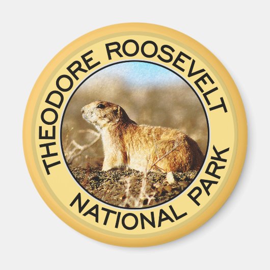Theodore Roosevelt Nationalpark Magnet (Vorne)