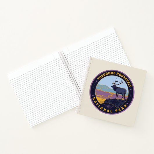 Theodore Roosevelt Nationalpark Notizblock (Innenseite)
