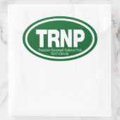 Theodore Roosevelt Nationalpark Ovaler Aufkleber (Tasche)