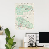Theodore Roosevelt Nationalpark Poster (Heimbüro)