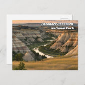 Theodore Roosevelt Nationalpark Postkarte (Vorne/Hinten)