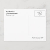 Theodore Roosevelt Nationalpark Postkarte (Rückseite)