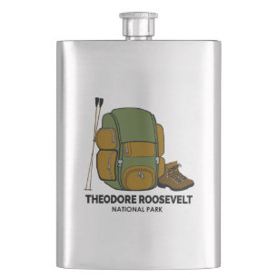 Theodore Roosevelt Nationalpark - Rucksack Flachmann