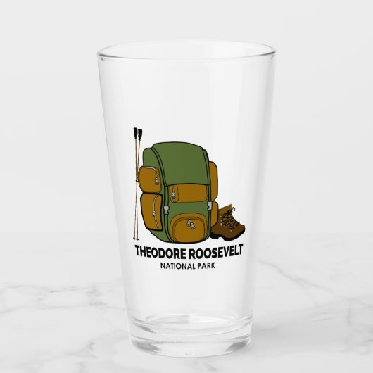 Theodore Roosevelt Nationalpark - Rucksack Glas (Vorderseite)