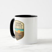 Theodore Roosevelt Nationalpark, Souvenir Tasse (Vorderseite Links)