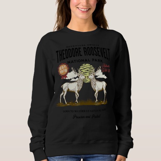 Theodore Roosevelt Nationalpark Sweatshirt (Vorderseite)