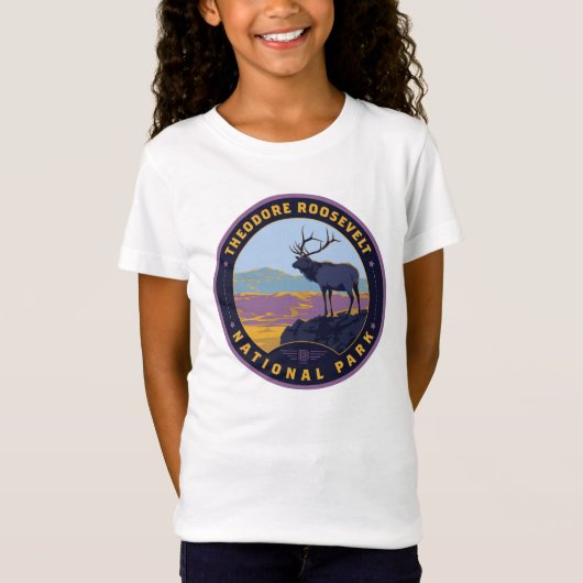 Theodore Roosevelt Nationalpark T-Shirt (Vorderseite)