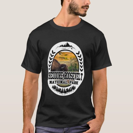 THEODORE ROOSEVELT NATIONALPARK T-Shirt (Vorderseite)