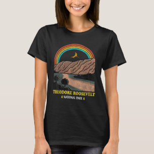Theodore Roosevelt Nationalpark Vintag 70er 80er C T-Shirt