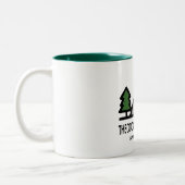 Theodore Roosevelt Nationalpark Zweifarbige Tasse (Links)