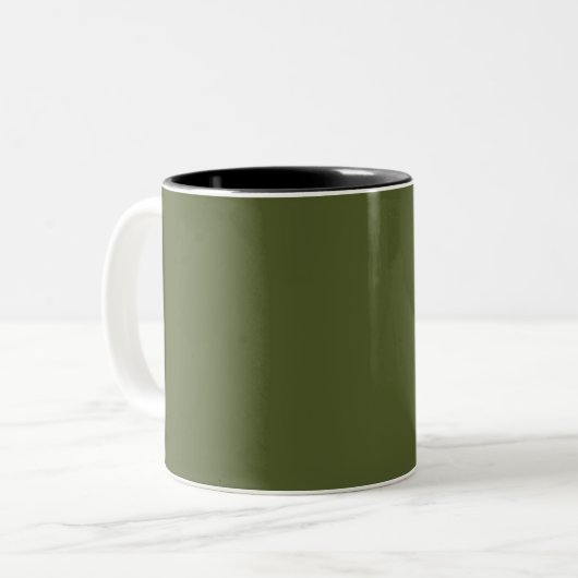 Theodore Roosevelt Nationalpark Zweifarbige Tasse (Vorderseite Links)