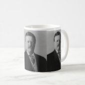 Theodore Roosevelt-Porträt Kaffeetasse (VorderseiteRechts)