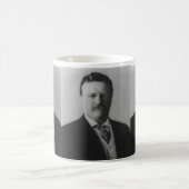 Theodore Roosevelt-Porträt Kaffeetasse (Mittel)