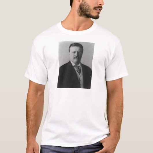 Theodore Roosevelt-Porträt T-Shirt (Vorderseite)