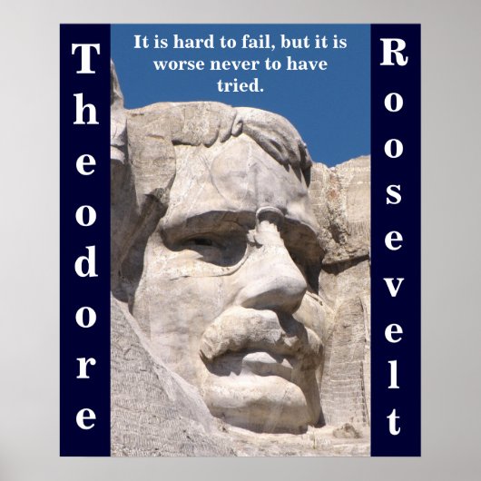 Theodore Roosevelt Poster (Vorne)