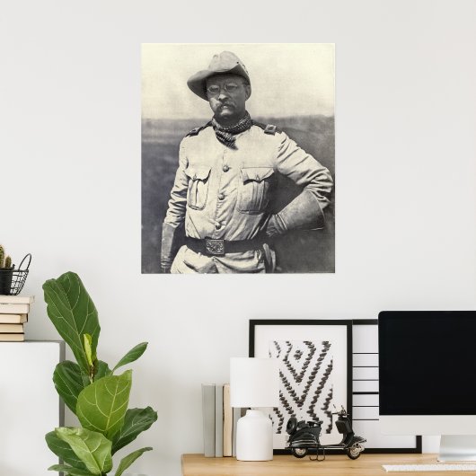 Theodore Roosevelt Poster (Heimbüro)