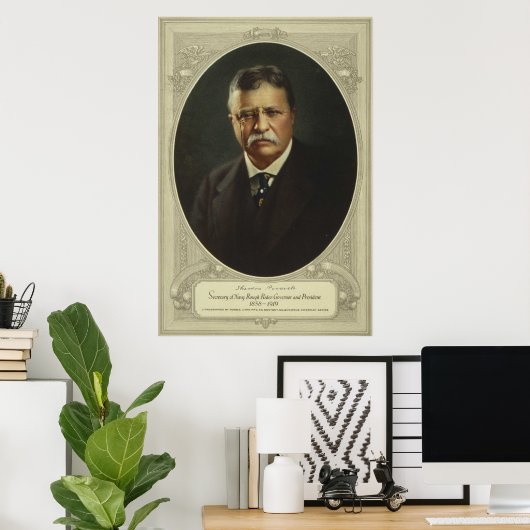 Theodore Roosevelt Poster (Heimbüro)