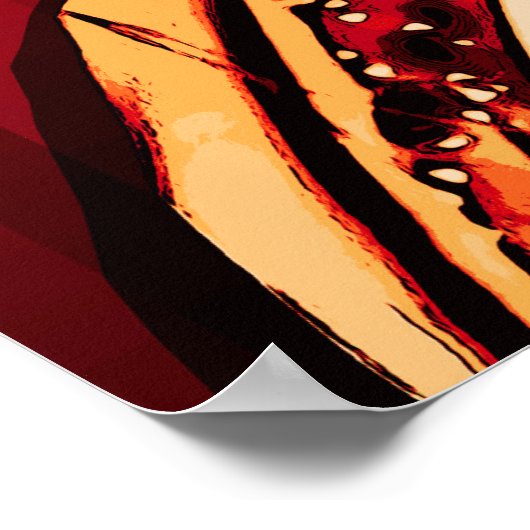 Theodore Roosevelt Poster (Ecke)