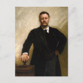 Theodore Roosevelt Postkarte (Vorderseite)