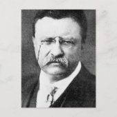 Theodore Roosevelt Postkarte (Vorderseite)