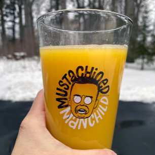 Theodore Roosevelt Schnurrbartglas Glas