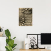 Theodore Roosevelt sepia Poster (Heimbüro)