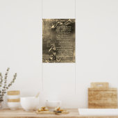 Theodore Roosevelt sepia Poster (Küche)