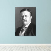 Theodore Roosevelt Teddy Präsident Republikaner Leinwanddruck (Insitu (Holzboden))