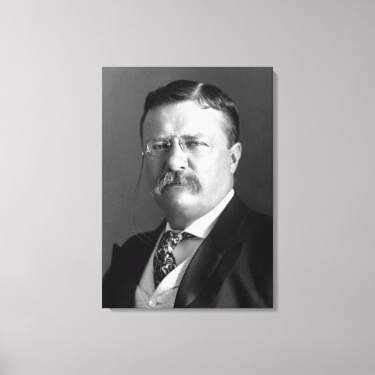 Theodore Roosevelt Teddy Präsident Republikaner Leinwanddruck (Vorderseite)