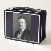 Theodore Roosevelt Teddy Präsident Republikaner Metall Brotdose (Rückseite)