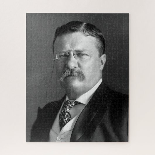 Theodore Roosevelt Teddy Präsident Republikaner Puzzle (Vertikal)