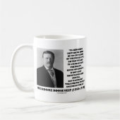 Theodore Roosevelt Treasonable American Public Kaffeetasse (Links)