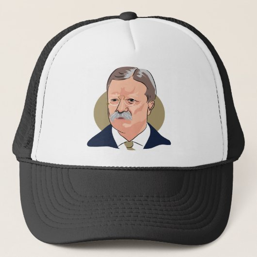Theodore Roosevelt Truckerkappe (Vorderseite)