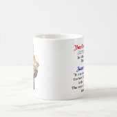 Theodore- Rooseveltzitat-Tasse Kaffeetasse (Mittel)