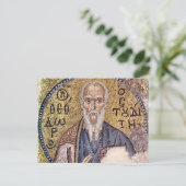 Theodore - Studio Byzantinisches Mosaikikon Postkarte (Stehend Vorderseite)