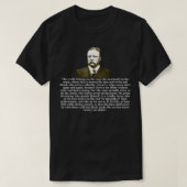Theodore Teddy Roosevelt Zitat in der Arena T-Shirt (Design vorne)