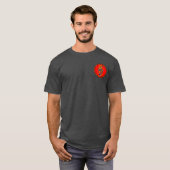 Theodoric das große Rot-u. GoldSiegel-Shirt T-Shirt (Vorne ganz)