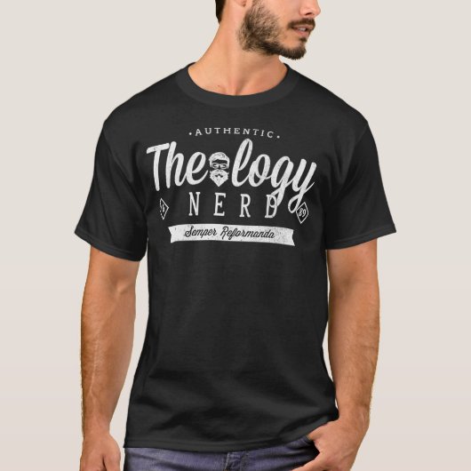 Theologie Nerd 1689 Reformiert Christlich T-Shirt (Vorderseite)