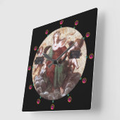 THEOLOGIE QUADRATISCHE WANDUHR (Winkel)