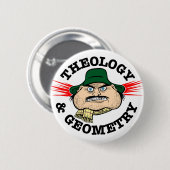 Theologie u. Geometrie Button (Vorne & Hinten)