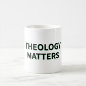 Theologie zählt Cup Kaffeetasse (Mittel)