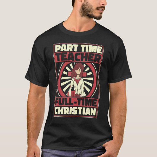 Theology Bible Study Christianity   Christian Teac T-Shirt (Vorderseite)