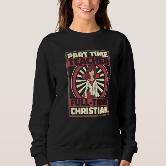 Theology Bible Study Christianity  Christian Teach Sweatshirt (Vorderseite)