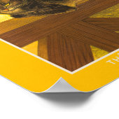 Théophile-Alexandre Steinlen, Katze auf einer Ball Poster (Ecke)