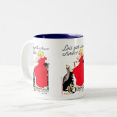 Théophile Alexandre Steinlen Zweifarbige Tasse (Vorderseite Links)
