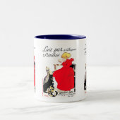 Théophile Alexandre Steinlen Zweifarbige Tasse (Mittel)