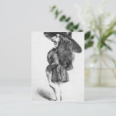 Theophile Gautier Postkarte (Stehend Vorderseite)