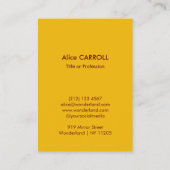 Theophile Steinlen - Le Chat Noir - QR-Code Visitenkarte (Rückseite)